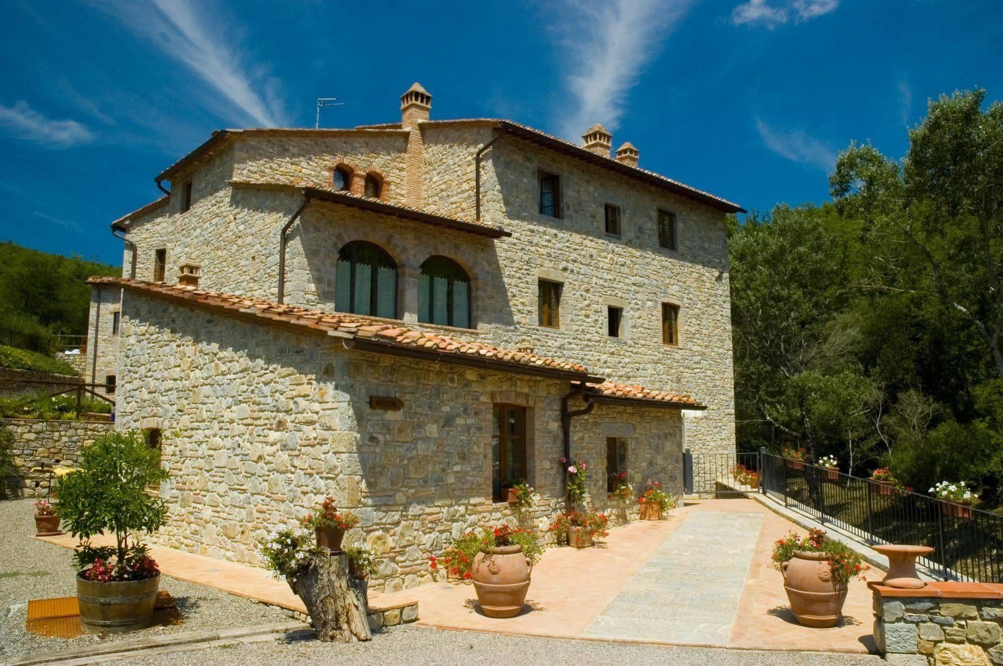 Hotel Le Pozze Di Lecchi Gaiole in Chianti Exterior foto