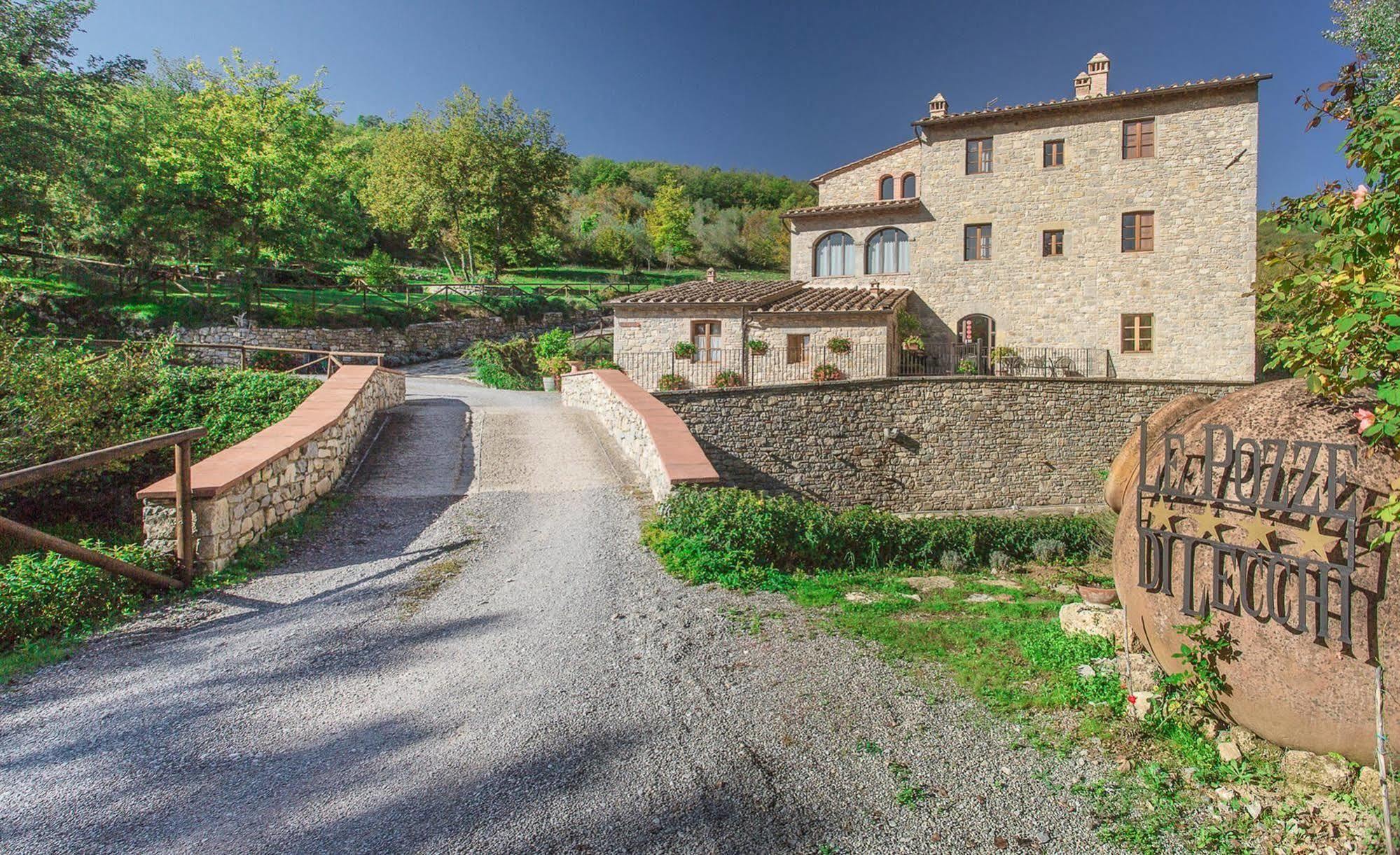 Hotel Le Pozze Di Lecchi Gaiole in Chianti Exterior foto